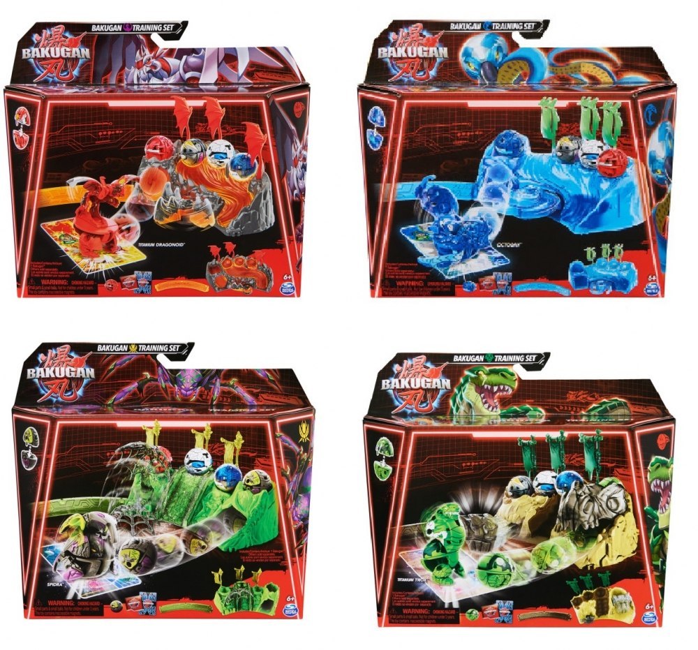 BAKUGAN 3.0 POLE BITWY ZEST TRENING 6066993 WB3 SPIN MASTER